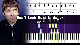 How to play the piano part of Don't Look Back In Anger by Oasis