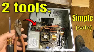 eWaste Electronics GOLD Recovery Got You Down? 😡 TRY THIS! (No chemicals No processing)