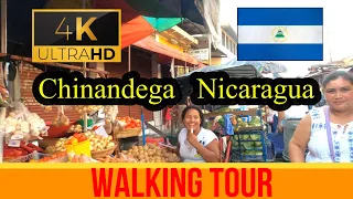 🇳🇮【4K 60fps】Chinandega  ~ Walking Tour - Nicaragua
