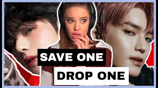 BTS VS NCT?!? (KPOP SAVE ONE DROP ONE) | Lexie Marie