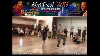 AfroFest2013 en Kiev. Yoyo & Key bailen para OCHOSI