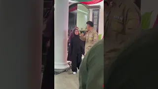 BUNDA LESTI DAN ABANG L HADIRI MAULID HABIB USMAN DI CISARUA