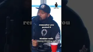 6ix9ine calls SNOOP DOGG  at RAT 😲😂😂