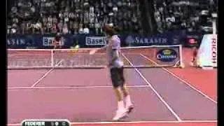 Federer vs Djokovick  basel 500 2010 first set