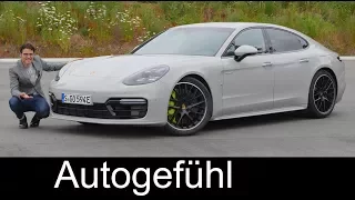 The fastest! Porsche Panamera Turbo S Hybrid FULL REVIEW Racetrack acceleration 2018 - Autogefühl