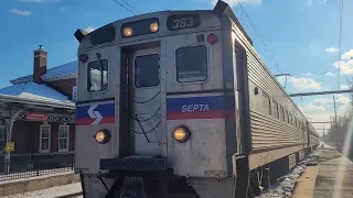 CSX And SEPTA Trains On The Trenton Sub