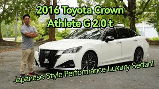 Owner's Vehicle Review & Drive 2016 Toyota Crown Athlete G 2.0 T! (Miri, Malaysia)