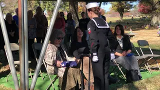 Daddy’s Funeral, Naval Honor