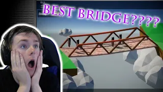 I Made a Bridge Building Game!! | Unity 3D