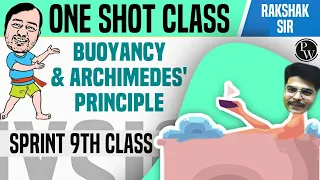 Fluids in 1 Shot | Pressure | Buoyancy | Archimedes' Principle | Class 9 | NCERT | Sprint