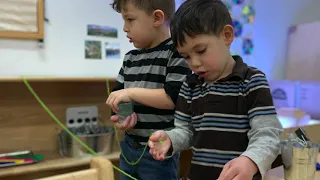 Reggio Emilia Inspired Preschool in Bristol, CT: Provocations in the Classroom