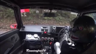 群サイ Gunsai downhill hillclimb onboard  bloopers 2016 InitialD