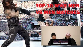 10 BEST WWE Man vs Woman Matches- Kellz and Sophia REACTION!!