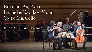 Emanuel Ax, Leonidas Kavakos, and Yo-Yo Ma: Brahms Piano Trio No. 2 in C Major