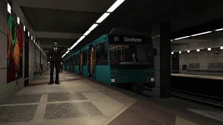 Frankfurt U-Bahn V2 | U1 Sudbahnhof to Gennheim | Train Simulator 2020