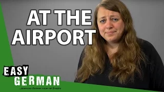 Sentences you hear at airports - German Basic Phrases (38)