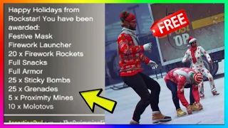 GTA 5 Online Festive Surprise 2022 DLC Update - SNOW + FREE HOLIDAY GIFTS! Release Date & MORE!