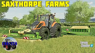 FIRST CUT FOR SILAGE - SAXTHORPE FARMS - Ep 34 - FS22