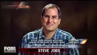 1998 - Steve Jobs - Rare interview of Steve Jobs on Fox News