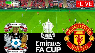 🔴[LIVE] Coventry City vs Manchester United. FA Cup Semi Final 2023/24 Full match !