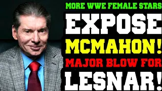 WWE News! More Female WWE Stars To EXPOSE Vince McMahon! Huge Blow For Brock Lesnar! NXT Stars To SD