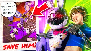 What happens when BONNIE SAVES GREGORY in DLC END?! (NEW FNAF Security Breach Ending)