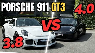 PORSCHE 911 GT3 3.8 VS GT3 4.0