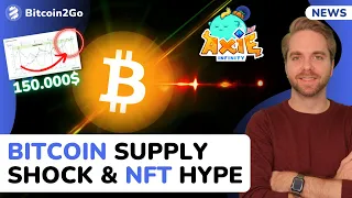 Bitcoin bald über 50.000$ durch Supply Shock, NFTs & AXIE Hype?