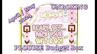 Unboxing PLOUISE Budget Box April May 2024