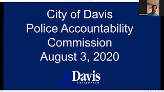 Police Accountability Commission - August 3, 2020