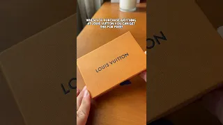Try and get your free Louis Vuitton Perfume Samples whenever you buy anything!