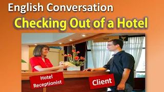 English conversation: Hotel Check Out