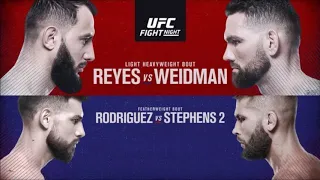 The MMA Analysis - UFC on ESPN 6 Reyes vs Weidman Preview