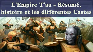 Lore Warhammer 40K - L'Empire T'au - Résumé, histoire et les différentes Castes