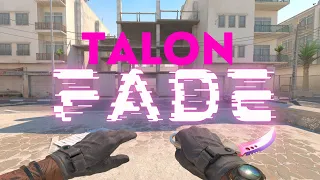 CS2 - Talon Knife | Fade (FN) 93% 0.008 New Knife Finish Update