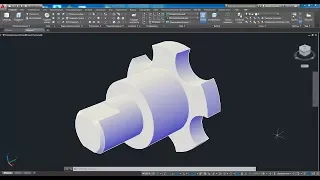 3d моделирование машиностроительной детали фиксатора в AutoCAD 2017