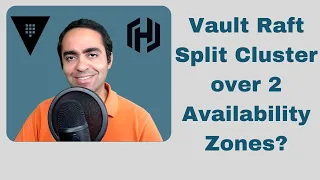 HashiCorp Vault Raft Split Cluster over 2 Availability Zones?