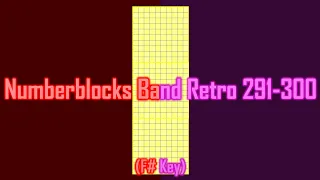 Numberblocks Band Retro 291-300 (F# Key)