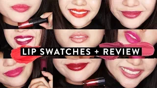 L'Oreal Infallible Le Rouge Lipsticks & Lip Liners | ALL SHADES! Swatches + Review