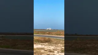 Historic 150m flight of SpaceX StarHopper