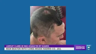 Man speaks after accusing Harris County Jail guards of beating him, putting him into a coma