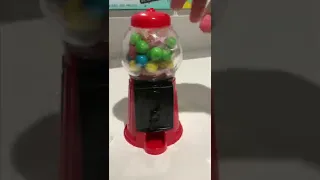 Mini Gumball Machine Opening and Refilling