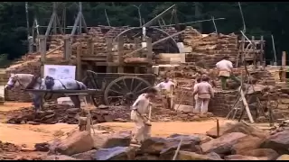 Guedelon, eine Baustelle wie im Mittelalter Doku Deutsch über die Baustelle Guedelon