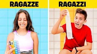 RAGAZZI vs RAGAZZE 💋 Le Differenze e le Situazioni Divertenti su Cap e Kazu