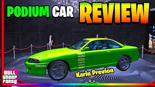 IS IT WORTH IT?The New Karin Previon Podium Car Free Lucky Wheel GTA 5 Online Review Customization