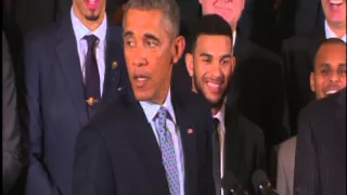 Spurs Honored With Presidential Quips At White House