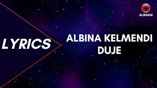 LYRICS / TEKST | ALBINA & FAMILJA KELMENDI - DUJE | EUROVISION 2023 ALBANIA