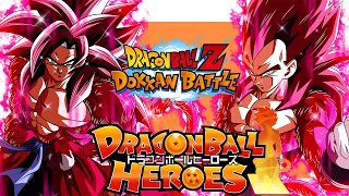 DRAGONBALL Z DOKKAN BATTLE TEAM BUILDING GUIDE FOR LIMIT BREAKER SUPER SAIYAN 4 GOKU AND VEGETA!!!