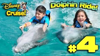 SWIMMING WITH DOLPHINS in MEXICO!!! 4K Disney Cruise Adventure PART 4