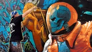 Graffiti Wars - Painting in Mexico For The First Time!